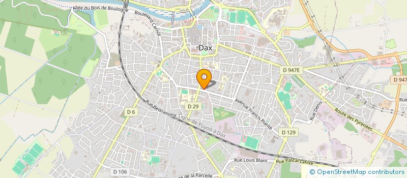 localisation de l'entreprise HAIKA  DAX