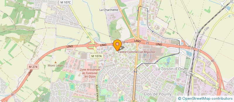 localisation de l'entreprise HAILLOT- RENARD à DIJON
