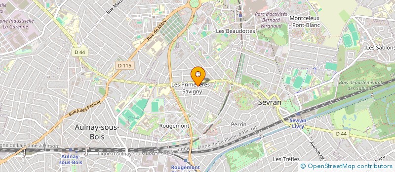 localisation de l'entreprise HAILY CAR à SEVRAN