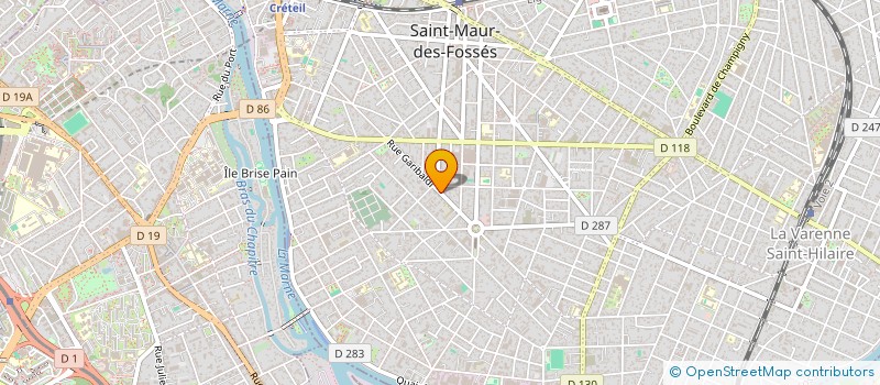 localisation de l'entreprise HAIM HANNA  VILLIERS-SUR-MARNE