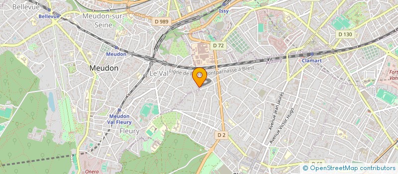 localisation de l'entreprise HAIMDEBE  CLAMART