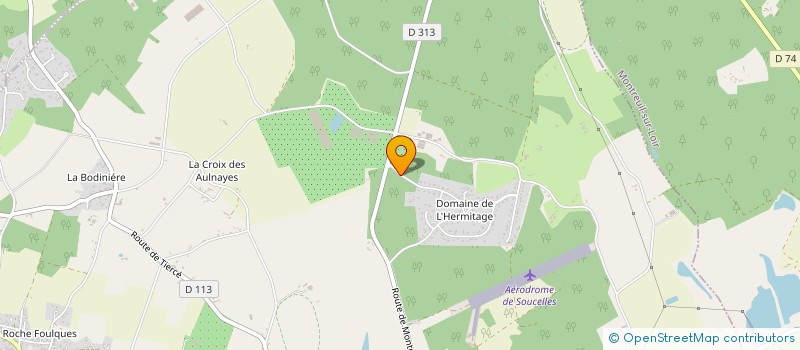 localisation de l'entreprise HAINAULT  RIVES-DU-LOIR-EN-ANJOU