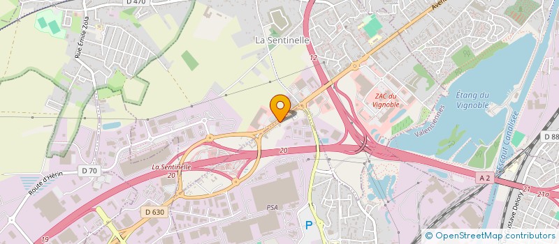 localisation de l'entreprise HAINAUT MENUISERIE à TRITH-SAINT-LEGER