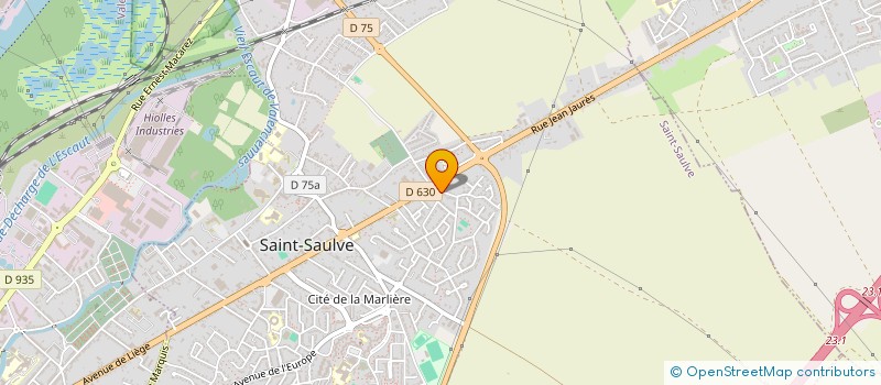 localisation de l'entreprise HAINAUT MONTAGE à SAINT-SAULVE