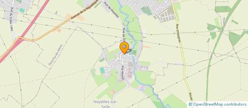 localisation de l'entreprise HAINAUT SERVICES DECO  NOYELLES-SUR-SELLE