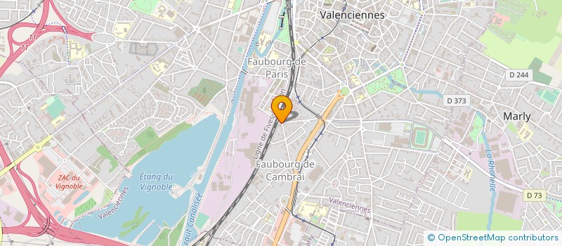 localisation de l'entreprise HAINAUTO  VALENCIENNES