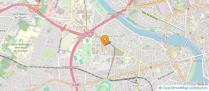 localisation de l'entreprise HAINBAUD à TOULOUSE