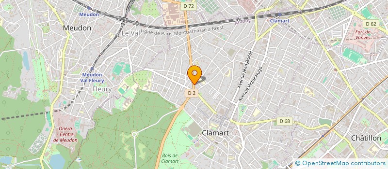 localisation de l'entreprise HAINI-ANATOLE  CLAMART