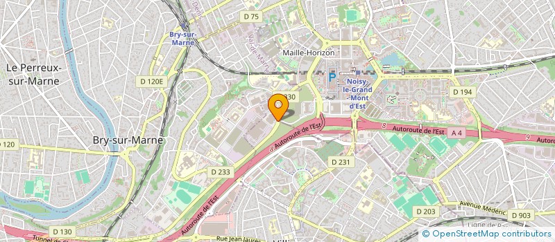 localisation de l'entreprise HAIR 2000  VILLIERS-SUR-MARNE