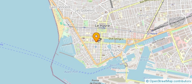 localisation de l'entreprise HAIR ATTITUDE  LE HAVRE