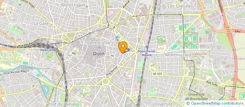 localisation de l'entreprise HAIR BEAUTY à DIJON