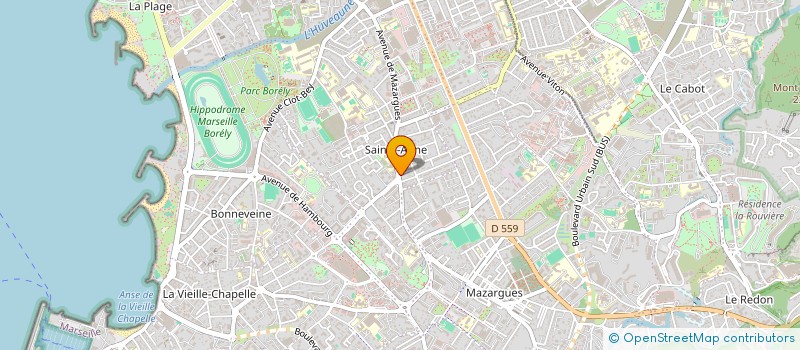 localisation de l'entreprise HAIR BEAUTY à MARSEILLE