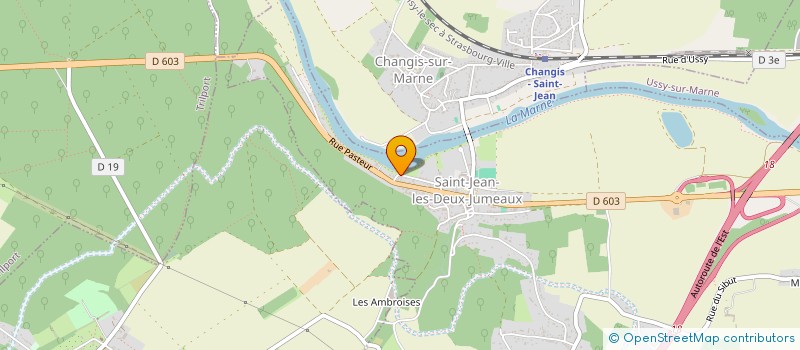 localisation de l'entreprise HAIR&BEAUTY OTHIS  SAINT-JEAN-LES-DEUX-JUMEAUX