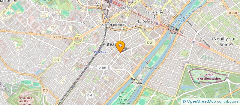 localisation de l'entreprise HAIR BETTY  PUTEAUX