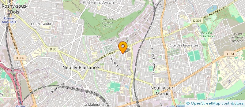 localisation de l'entreprise HAIR BIO PRODUCT COMPANY à NEUILLY-PLAISANCE