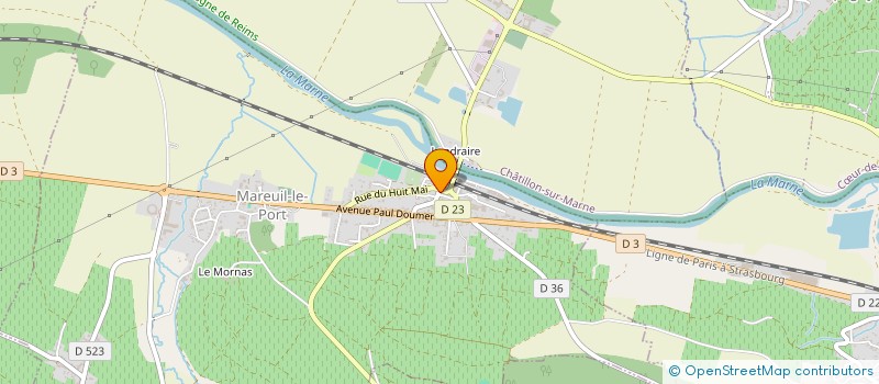 localisation de l'entreprise HAIR BY R  MAREUIL-LE-PORT