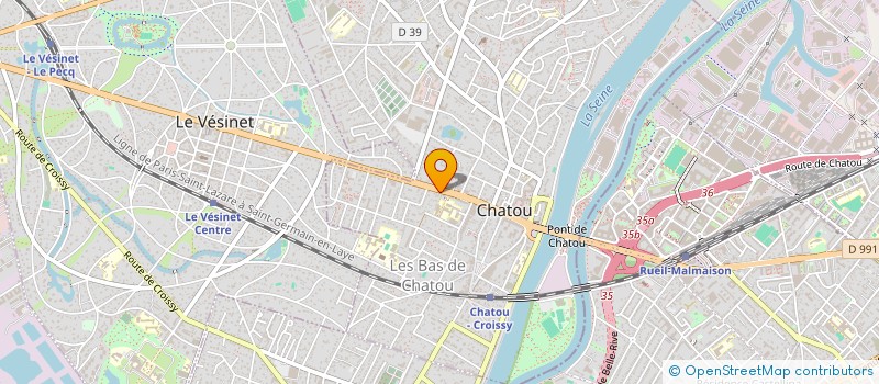 localisation de l'entreprise HAIR CHATOU à CHATOU