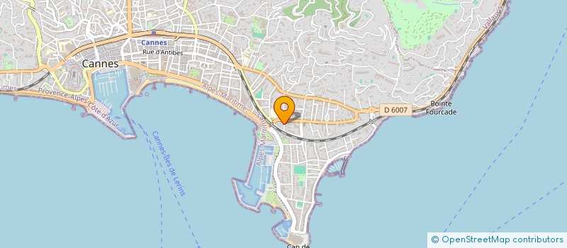 localisation de l'entreprise HAIR COMPLEX INTERNATIONAL à CANNES