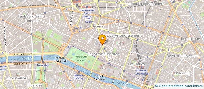 localisation de l'entreprise HAIR CONTACT HAIR MAGIC à PARIS