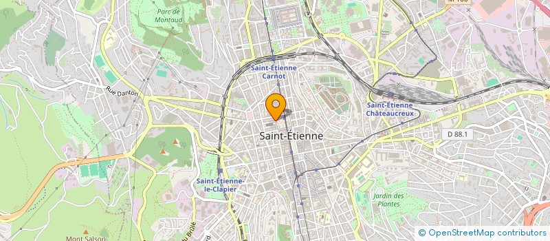 localisation de l'entreprise HAIR DE JEUX  SAINT-ETIENNE