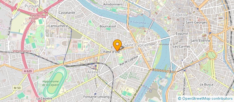 localisation de l'entreprise HAIR EXPERT à TOULOUSE