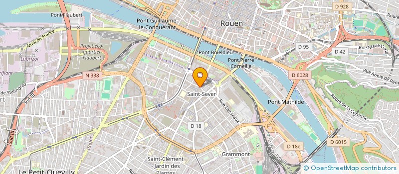 localisation de l'entreprise HAIR FASHION à ROUEN