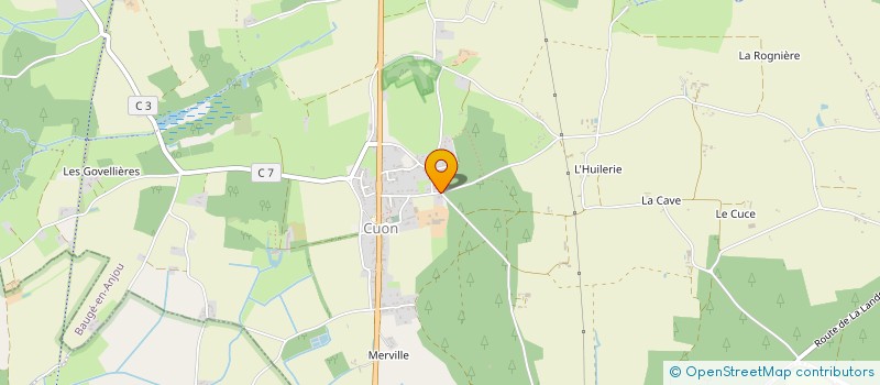 localisation de l'entreprise HAIR FIRST ONE  BAUGE-EN-ANJOU