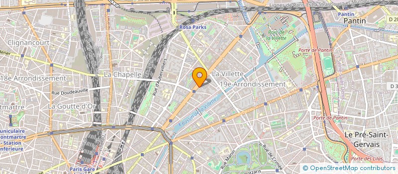 localisation de l'entreprise HAIR FLANDRE  PARIS