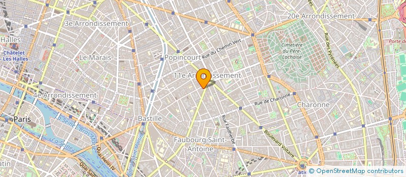 localisation de l'entreprise HAIR FONTAINE  PARIS