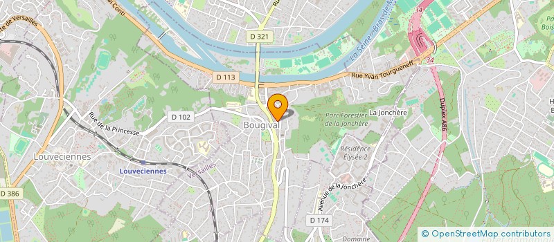 localisation de l'entreprise HAIR FRANCE  BOUGIVAL