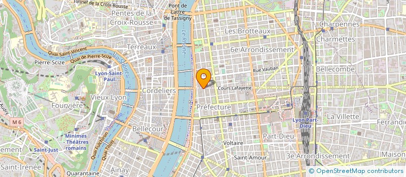 localisation de l'entreprise HAIR LAFAYETTE  LYON