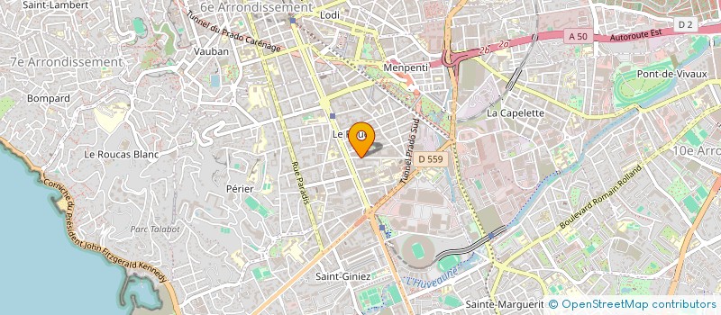 localisation de l'entreprise HAIR LIGHT 27 à MARSEILLE