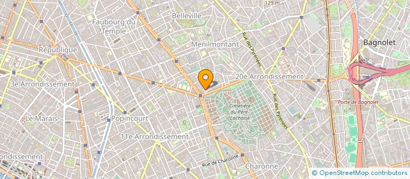 localisation de l'entreprise HAIR LINES  PARIS