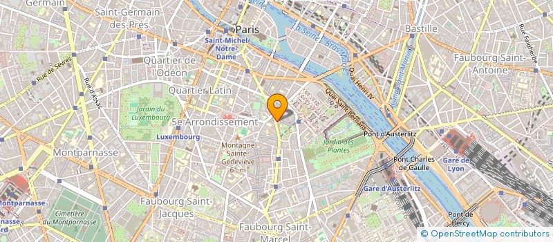 localisation de l'entreprise HAIR LUTECE  PARIS