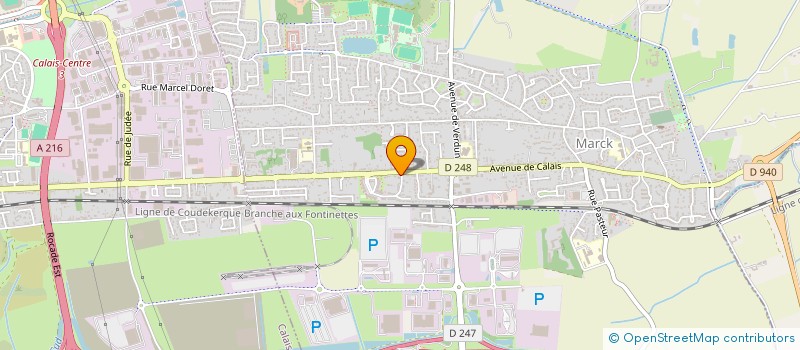 localisation de l'entreprise HAIR MARCK  MARCK