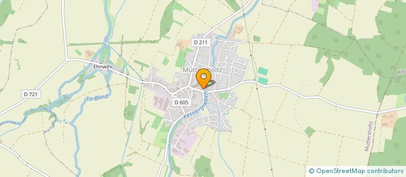 localisation de l'entreprise HAIR MARINE  HILSENHEIM