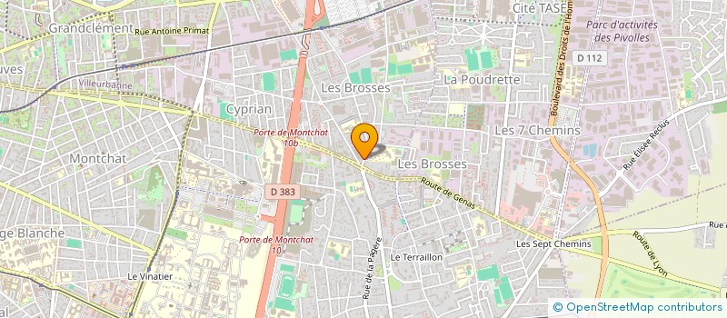 localisation de l'entreprise HAIR MY SIGNATURE  VILLEURBANNE