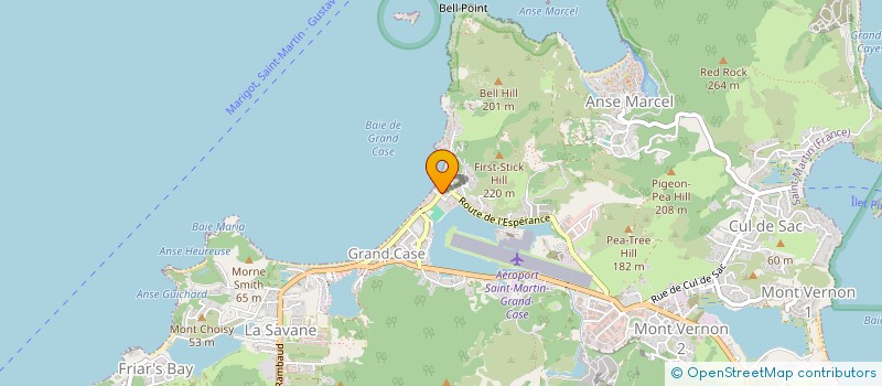 localisation de l'entreprise HAIR ON EARTH BEAUTY BY N.A  SAINT-MARTIN