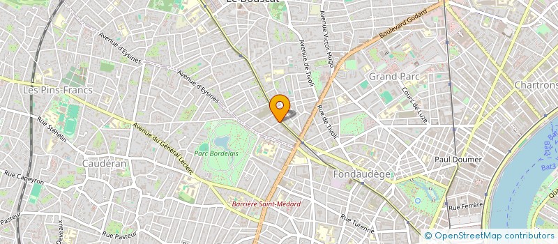 localisation de l'entreprise HAIR'S CONCEPT à LE BOUSCAT