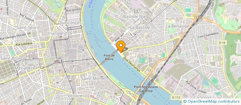 localisation de l'entreprise HAIR SCHOOL STUDIO ASSOCIATION  BORDEAUX