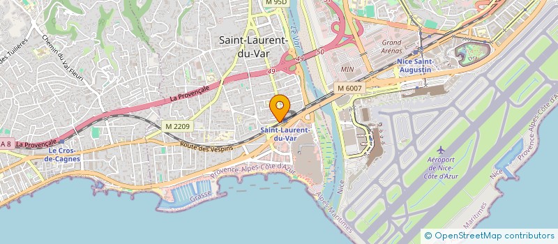 localisation de l'entreprise HAIR SIGNATURE BY LEA  SAINT-LAURENT-DU-VAR