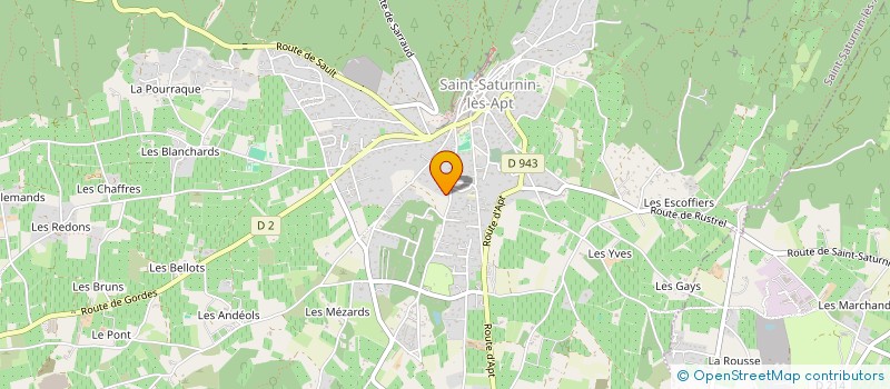 localisation de l'entreprise HAIR SPA PROVENCE  SAINT-SATURNIN-LES-APT