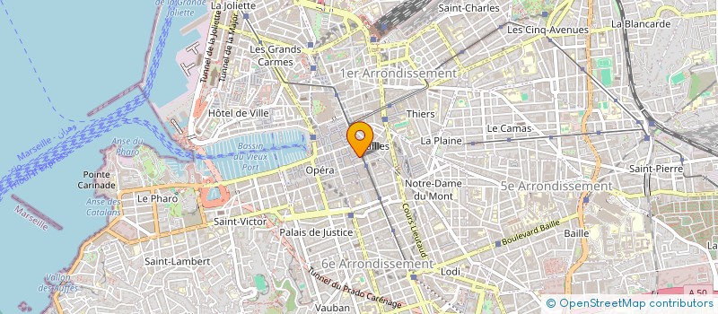 localisation de l'entreprise HAIR SUNTAN à MARSEILLE