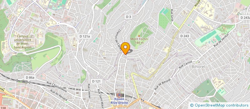 localisation de l'entreprise HAIR'ZEN à BOIS-GUILLAUME