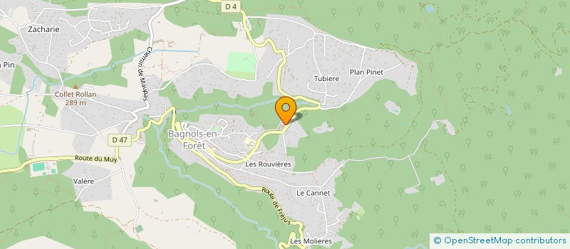 localisation de l'entreprise HAIRBUSINESS COMPANY  BAGNOLS-EN-FORET