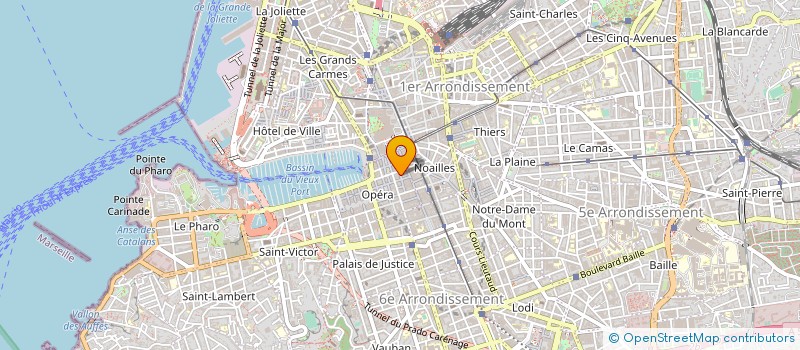 localisation de l'entreprise HAIRCOM à MARSEILLE
