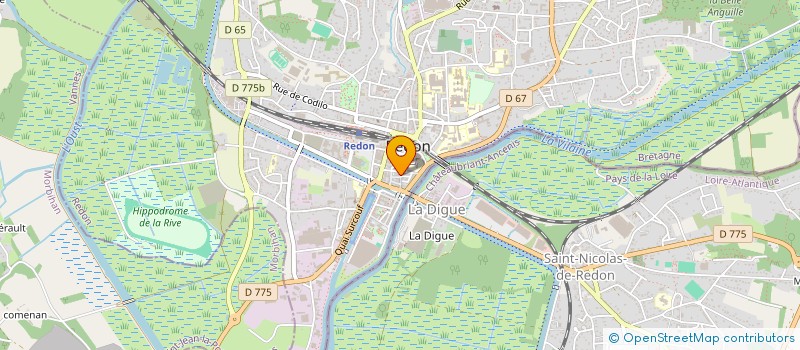 localisation de l'entreprise HAIRCUT PL  REDON