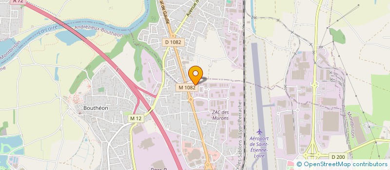 localisation de l'entreprise HAIRDIS BEAUGRENELLE  ANDREZIEUX-BOUTHEON