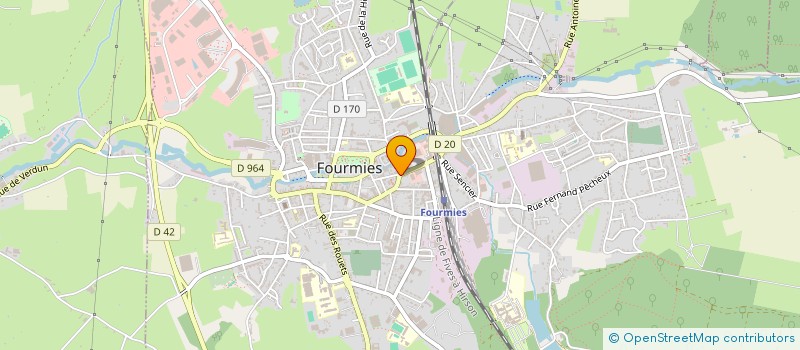 localisation de l'entreprise HAIRION à FOURMIES