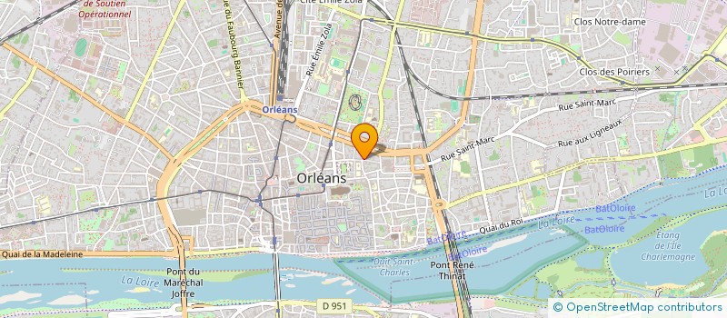 localisation de l'entreprise HAIRMOSA  ORLEANS